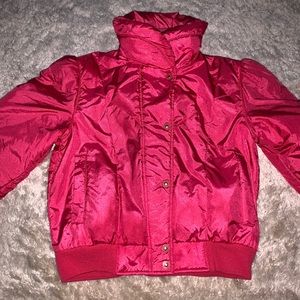 TYROLIA pink puffer coat
